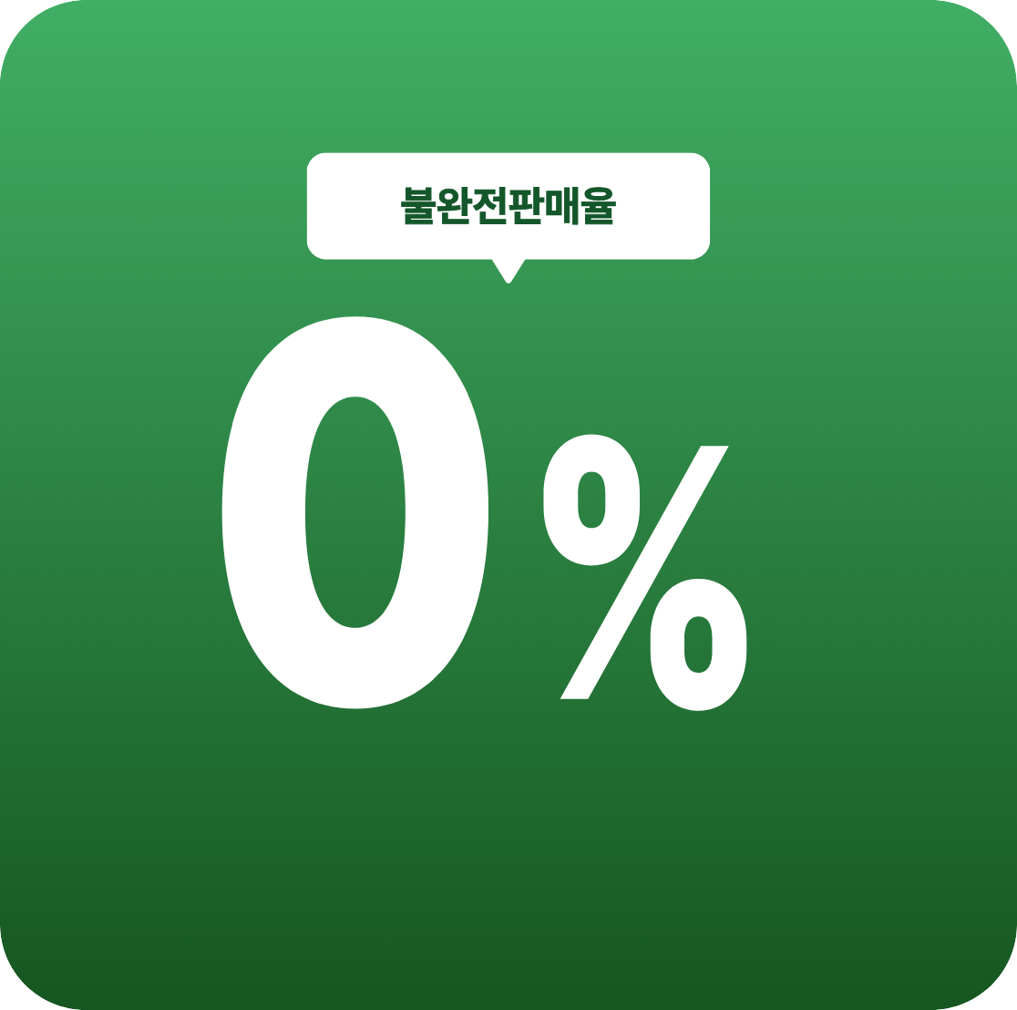 불완전판매율 0% 배지
